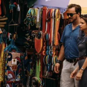 Victoria Falls Curio Shopping & Baobab Tree Visit